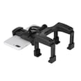 thumbnail image 4 of Car Rear View Mirror Phone Holder Suitable for Most Phones with Width 5-9cm, Adjustable Arm Clamp Car Phone Holder Rear View Mirror Mount Can Be Placed for GPS, 4 of 7