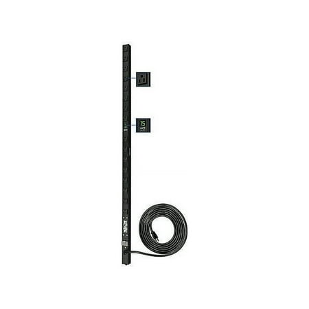 UPC: 0037332132536 | Tripp Lite Metered PDU 15A 16 Outlets (5-15R) 120 V 5-15P 15 ft. Cord 0U Vertical Rack-Mount Power (PDUMV15)