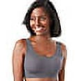 thumbnail image 2 of Women's Bali DF3491 Comfort Revolution EasyLite Seamless Wirefree Bra (Watercolor Floral 2X), 2 of 3
