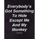 thumbnail image 3 of The Beatles - Camiseta Me And My Monkey Estampado en Espalda para Adultos Unisex (Negro), 3 of 3