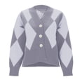 thumbnail image 5 of Cardigan pour Femmes Style Coréen Décontracté Col en V Tricoté Printemps Automne Style Léger Confortable Design Élégant, 5 of 5