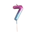 thumbnail image 1 of Langgg Galaxy Gradient Digital Candle, 1 of 9
