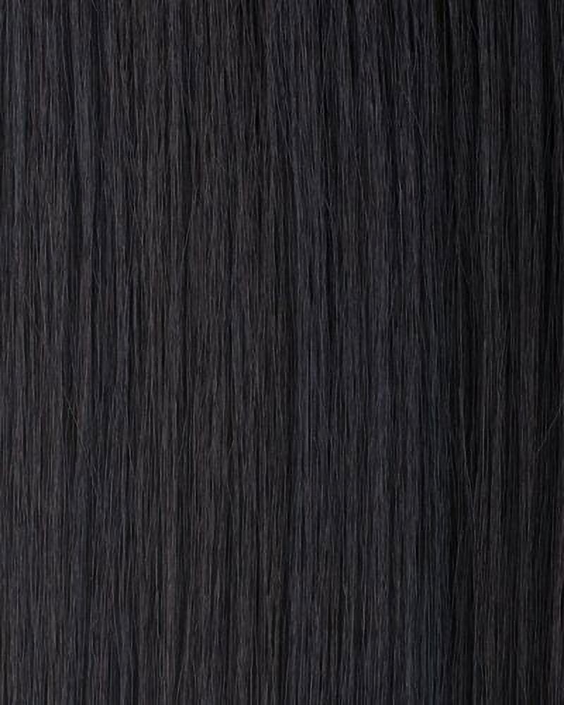 Mane Concept Brown Sugar Human Hair Blend HD Lace Front Wig - BSHC232 ORLENA (1B)