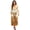 Autumn Pumpkin Highland Cow, variant on FKELYI Womens Long Sleeve Maxi Dress Hippie Floral Skull Print Soft V-neck Casual Dress with Pocket Fall Dresses for Spring Winter, M