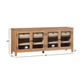 thumbnail image 4 of Harlow EZ Assembly™ Modern Sideboard with Drawers, English Oak, 4 of 13