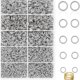 thumbnail image 5 of DIY jewelry accessories 4600 pieces of jewelry making set jump ring closed ring open ring ring jewelry accessories gold and silver set, 5 of 5