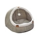 thumbnail image 4 of Cama para gatos de interior, cueva para mascotas, casa para animales, semicerrada, cómoda y acogedora, cueva para gatos de interior, sofá cama tipo , L, 4 of 9