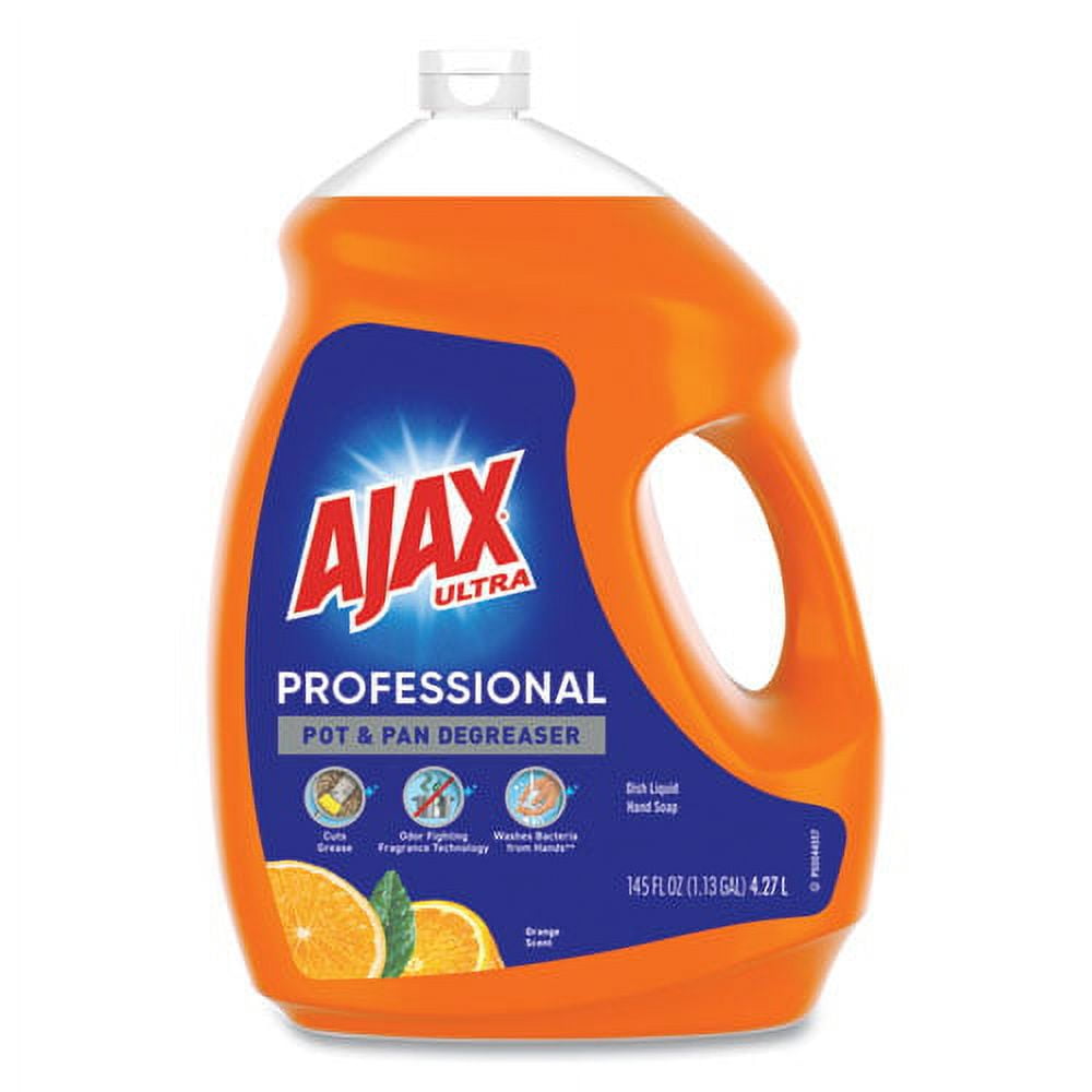 Dish Detergent, Orange Scent, 145 Oz Bottle, 4/carton | Bundle of 2 Cartons