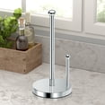 thumbnail image 5 of Gatco 13.5" Kitchen Countertop Weighted Base Paper Towel Holder Stand, Matte Black, 5 of 6