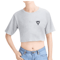 thumbnail image 2 of Odetari Merch Fenrir Crop Top Midriff-Baring T-shirt Women Girl Rapper Short Sleeve, 2 of 3