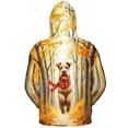 thumbnail image 2 of Welcome Fall Airedale Terrier Strolling Through the Autumn Maple Forest All Over Print 3D Hoodie Unisex Merch Hoodies Dale Waterside Dog Lover - 12012, 2 of 6
