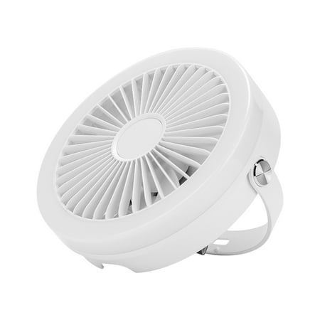

GiliGiliso Clearance Ceiling Fan Outdoor Portable Night Light Hanging Small Fan USB Charging Desktop Household Electric Fan