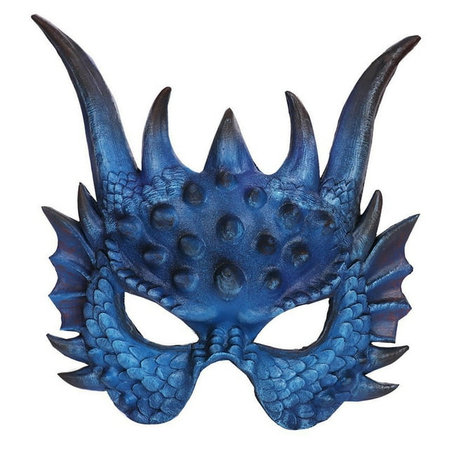 Accesorios para disfraces de Halloween, accesorios para disfrazarse, regalo de cumpleaños, cosplay, fiesta de baile cara de dragón