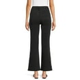 thumbnail image 3 of Time and Tru Women's Flare Patch Pocket Jeans, 3 of 5