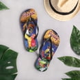 thumbnail image 7 of Exclusive Parrot Margarita Party Flip Flops Artwork by Jim Mazzotta, 7 of 7