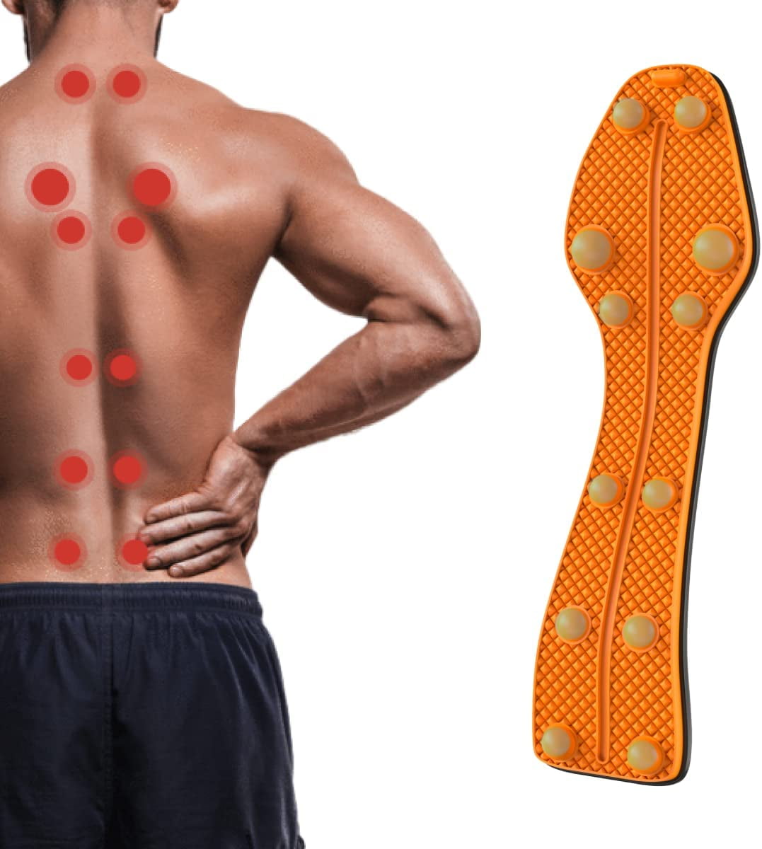  Doctor Developed Upper/Lower Back, Neck & Shoulder Pain Relief. Lumbar Support at Work, Home