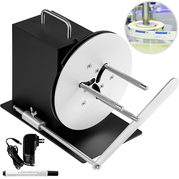 VEVOR Automatic Label Rewinder Machine Rewinding Machine 100mm Width