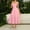 Pink#1, variant on GaThRRgYP Women's Plus Size Maxi Dress,Women's Casual Split Drawstring Dress with Straps Pink S