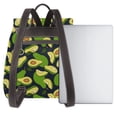 thumbnail image 3 of Fotbe Fresh Avocado Mochila Bolso con Estampado para Mujer, Mochila Antirrobo de Nylon Impermeable, Bolsa Ligera de Hombro, 3 of 4