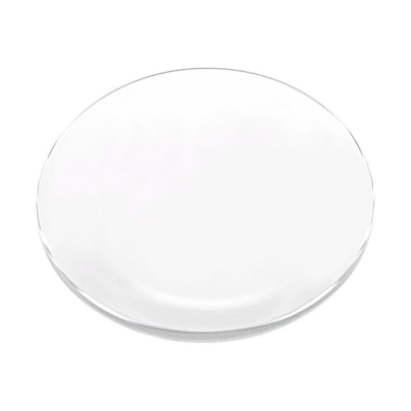 Uxcell Watch Glass Sapphire Crystal Lens Single Dome Round 31mm Dia. 1.3mm Edge Thickness Clear