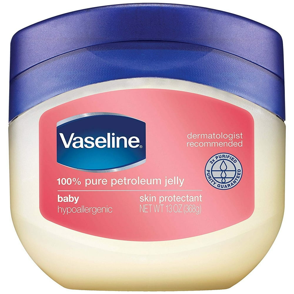 Vaseline Petroleum Jelly, Baby 13 oz (Pack of 6) Walmart