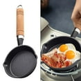 thumbnail image 5 of AFQH Cast iron frying pan uncoated non-stick grilled steak barbecue breakfast pan, 5 of 10
