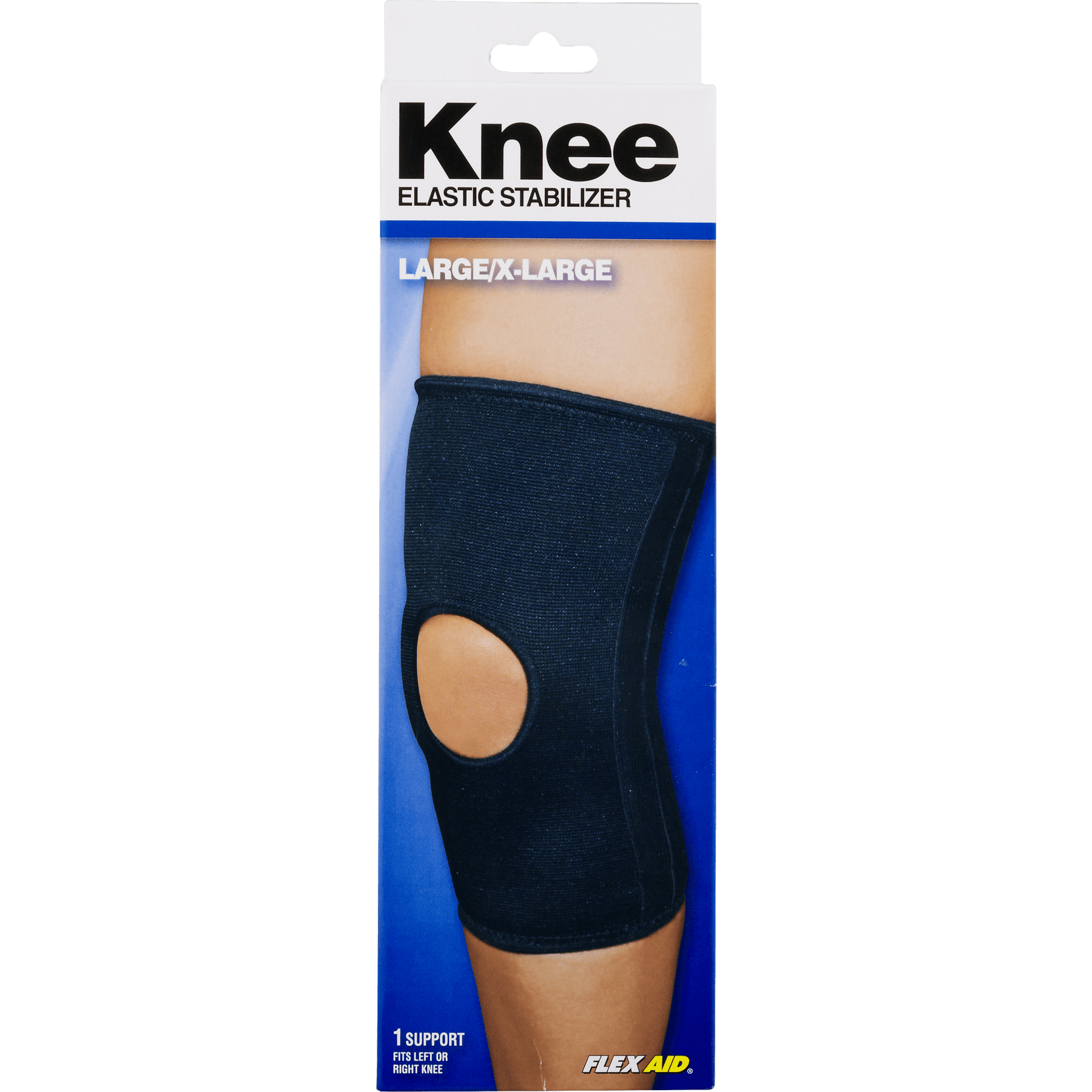 Flex Aid Elastic Knee Stabilizer, Large/X-Large