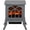Gray, variant on Resenkos Electric Fireplace Heater, Freestanding Fireplace Stove with Realistic Logs and Flame Effect, Gray