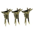 thumbnail image 5 of HOMEMAXS Golden Alloy Chinese Ancient Style Wine Cups for Home Use Perfect for White Wine Vodka or Liqueur 3pcs, 5 of 8