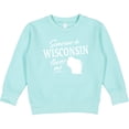 thumbnail image 2 of Inktastic Someone in Wisconsin Loves Me Toddler Sweatshirt, 2 of 4