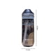 thumbnail image 3 of Botella deportiva de gran capacidad de 22 oz con pajita | Tapa hermética | Plástico apto para uso alimentario | Marcas graduadas para gimnasio, exteriores y oficina | Incluye 1 botella, 3 of 8