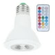 thumbnail image 1 of Foco RGBW de 10 W con control remoto temporizado E27 Bombilla que cambia de color 85‑265 V, 1 of 14