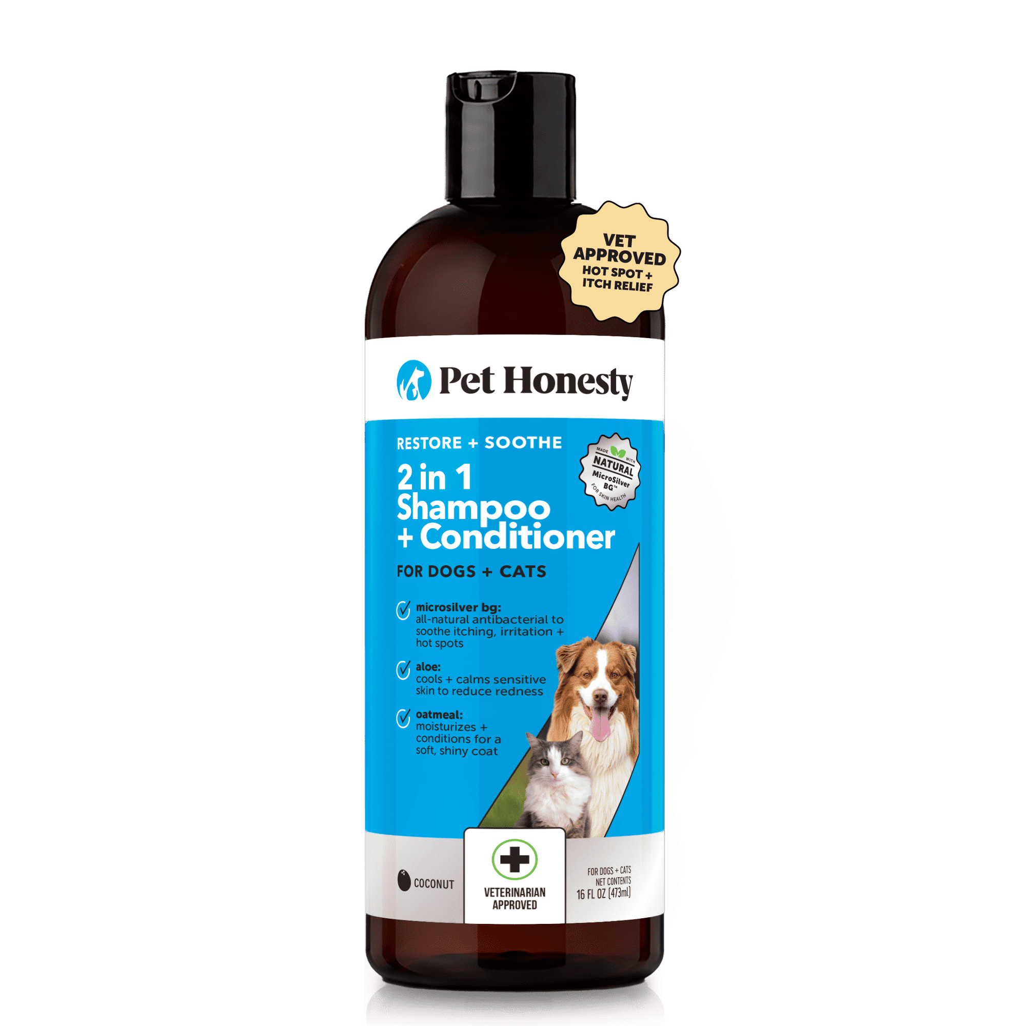 Restore + Soothe 2:1 Shampoo + Conditioner (16 Ounce)