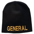 thumbnail image 5 of General Embroidered Short Beanie - Black OSFM, 5 of 5