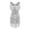 Silver, variant on Womens Sequin Tassel Flapper Dress Sleeveless Fringed Latin Salsa Ballroom Dance Dress Silver X
