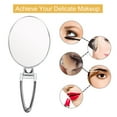 thumbnail image 3 of Miangastore HandHeld Mirror Swivel 1Pcs 11.4x4.9in, 3 of 8