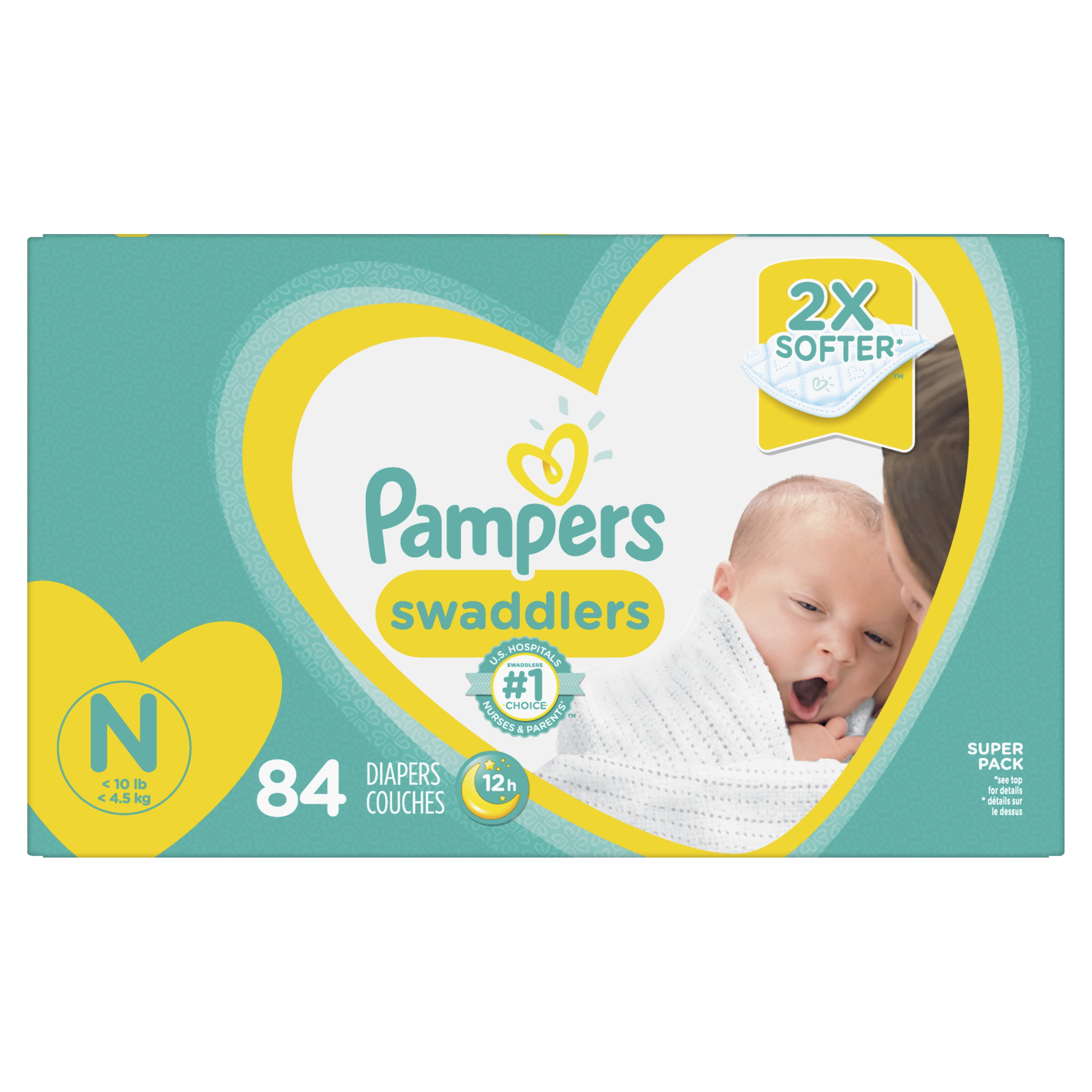 pampers swaddlers newborn 84