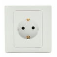 thumbnail image 2 of Dallas Useful EU German Standard 250V 16A 1 Gang Power Outlet Single Plug Wall Socket, 2 of 6