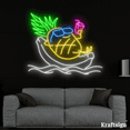 thumbnail image 2 of Craftnamesign Pineapple Neon Sign, Fruit Shop Decor, Juice Shop LED Sign, 2 of 4