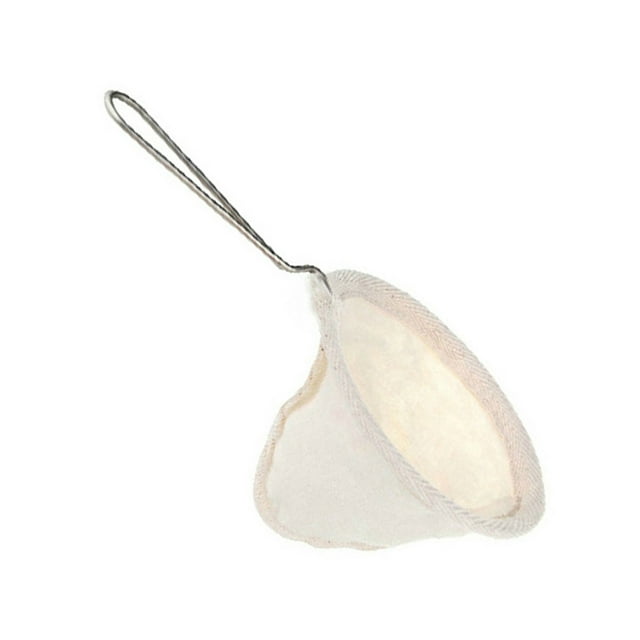coffee filter drop coffee mesh bag flannel coffee filter stainless steel handle coffee filter reusable coffee strainers