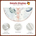 thumbnail image 5 of Bingfone Christmas Tree Skirt Mat Christmas Decoration Interior 30"-Sea Animals, 5 of 8