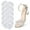 Transparent, variant on 5 PCS Metatarsal Pads Women, Ball of Foot Cushions for Women/Men, All Day Pain Relief and Comfort Metatarsal Pads, One Size Fits Anti Slip Shoe Grips for High Heel, Foot Pads for Balls