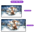 thumbnail image 5 of Hello Winter Boxer Welcome Snowy Night Watercolor Vintage Desk Mat Full Keyboard Mouse Pad Boxers Dog Lover Gifts Idea Large Mousepad - 01011, 5 of 5