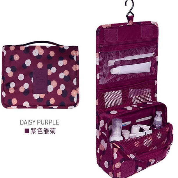 Neceser de viaje para hombre y mujer, bolsa de aseo para cosméticos, Kit de almacenamiento, bolso de baño para niñas Fivean unisex
