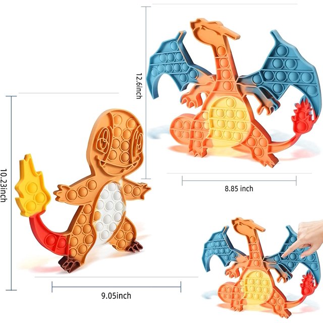 Fidget Toy HUOGUO Dinosaur Pop Bubble para aliviar el estrés
