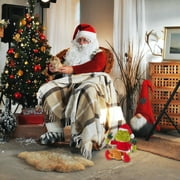 Grinch Animated Plush with Roast Beast and Knife and Fork by Ruz