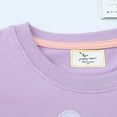 thumbnail image 5 of UAYOTSE Toddler Baby Girl Sweatshirt Long Sleeve Pullover 2T 3T 4T 5T 6T Kids Fall Loose Tee Tops,Purple 6 Years, 5 of 9