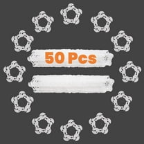 LQQBOX Balloon Clips, Balloon Arch Bracket Buckle, Balloon Connectors Clip Holders for Decor Balloon Arch Column Stand Garland Birthday Wedding Party Decorations, 50 Pcs