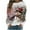 Pink, variant on Christmas Sweatshirts for Women 2024 Cute Snowman Print Sweater Long Sleeve Crewnenck Sweatshirts Funnny Holiday Pullover Tops Pink,XXL