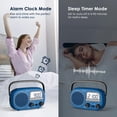 thumbnail image 4 of Radio AM FM portátil Audiocrazy, recargable, Bluetooth, 4 of 8